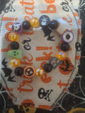 Witch & Spider Halloween Bracelet — Handmade by Logan | 6 Inch