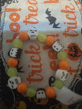 Ghost & Skull Squad Halloween Bracelet — Handmade by Logan | 6 Inch