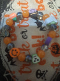 Trick or Treat Mix Halloween Bracelet — Handmade by Logan | 7 Inch