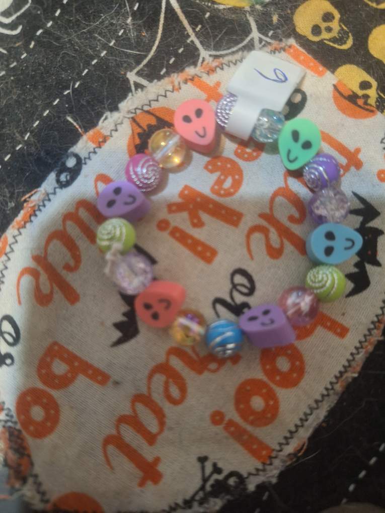 Alien Party Halloween Bracelet — Handmade by Logan | 6 Inch