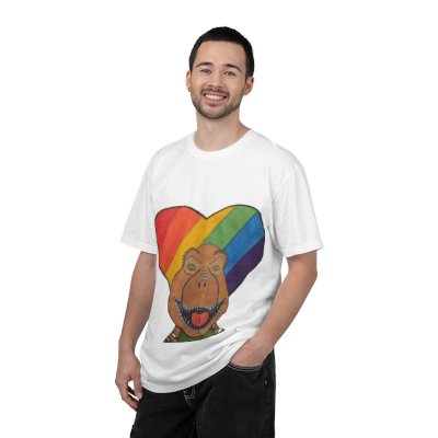 Rexalty the Tea Rex Pride Unisex Softstyle T-Shirt