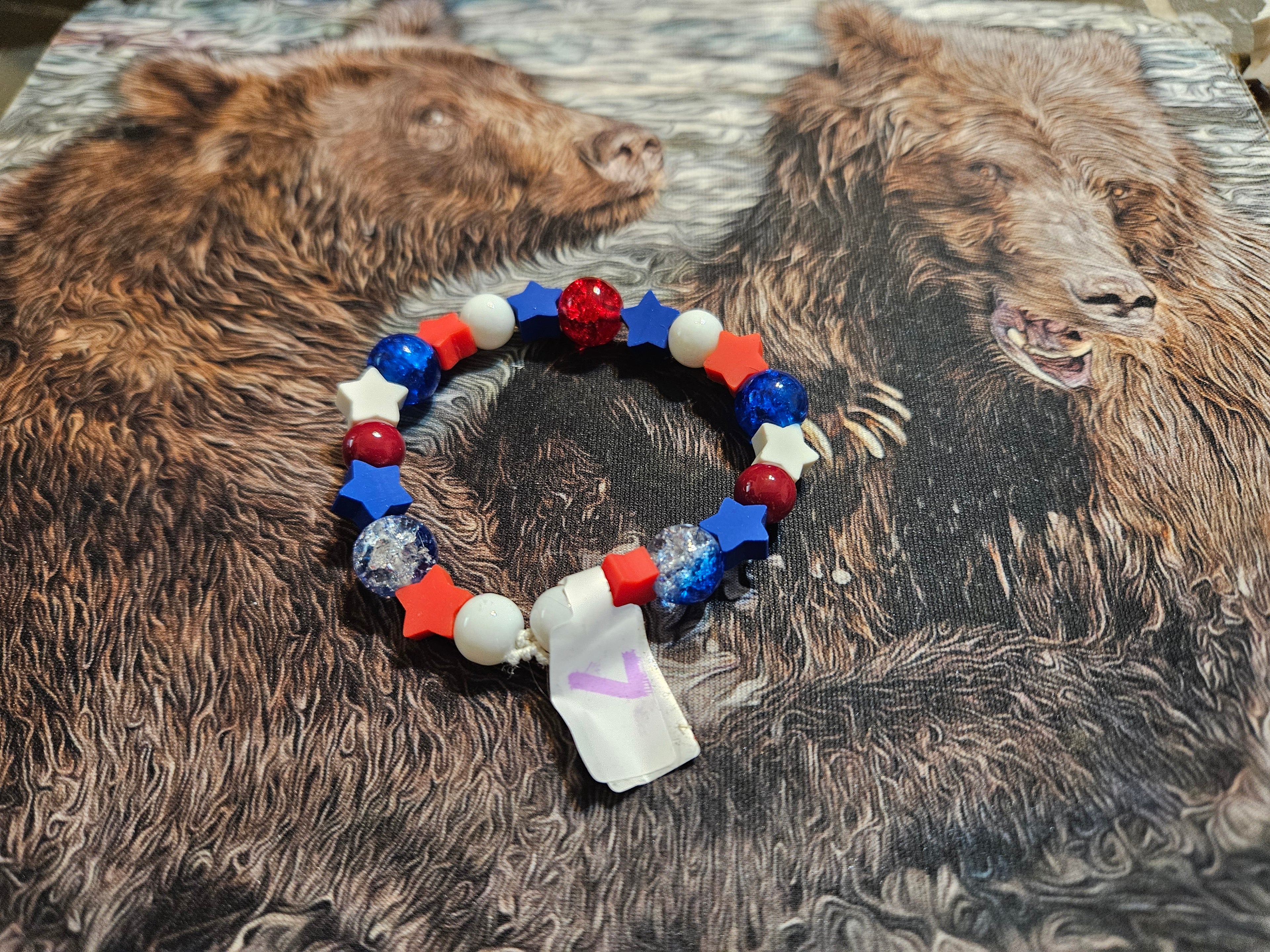 4th of July bracelet