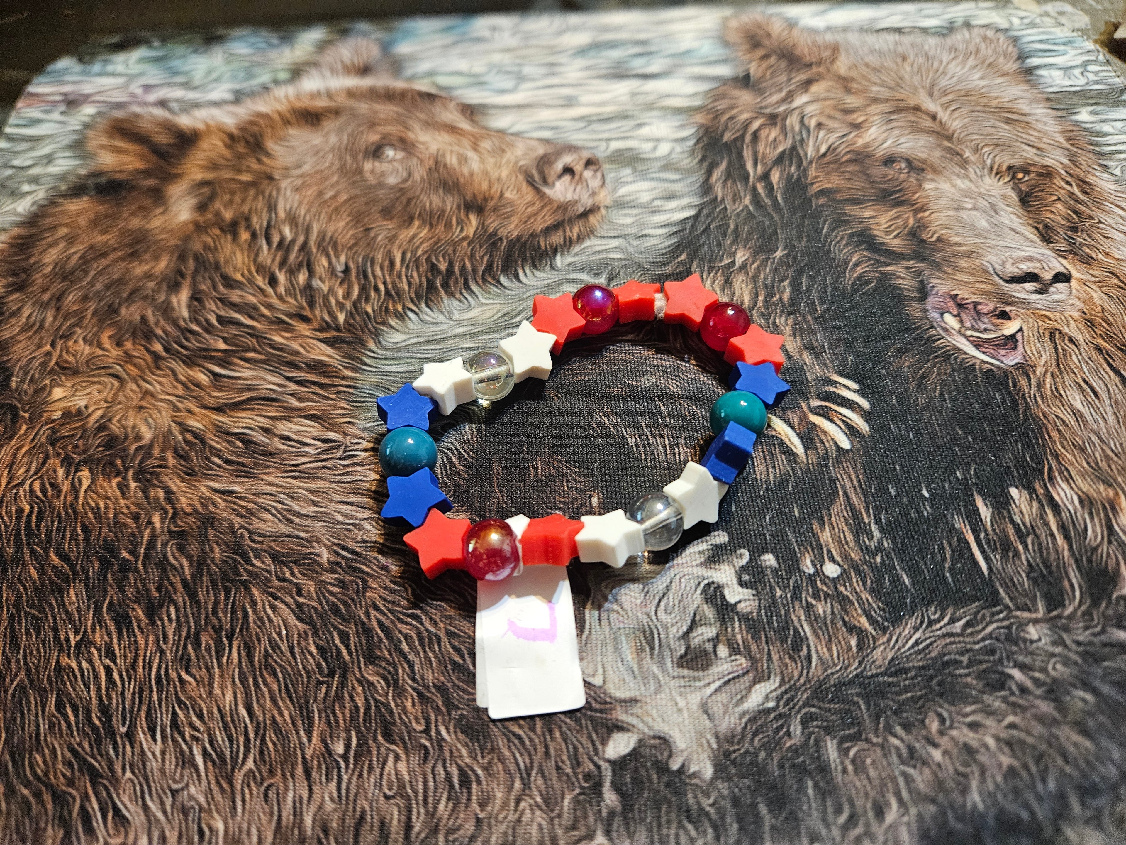 4th of July bracelet