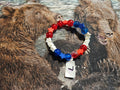 4th of July bracelet