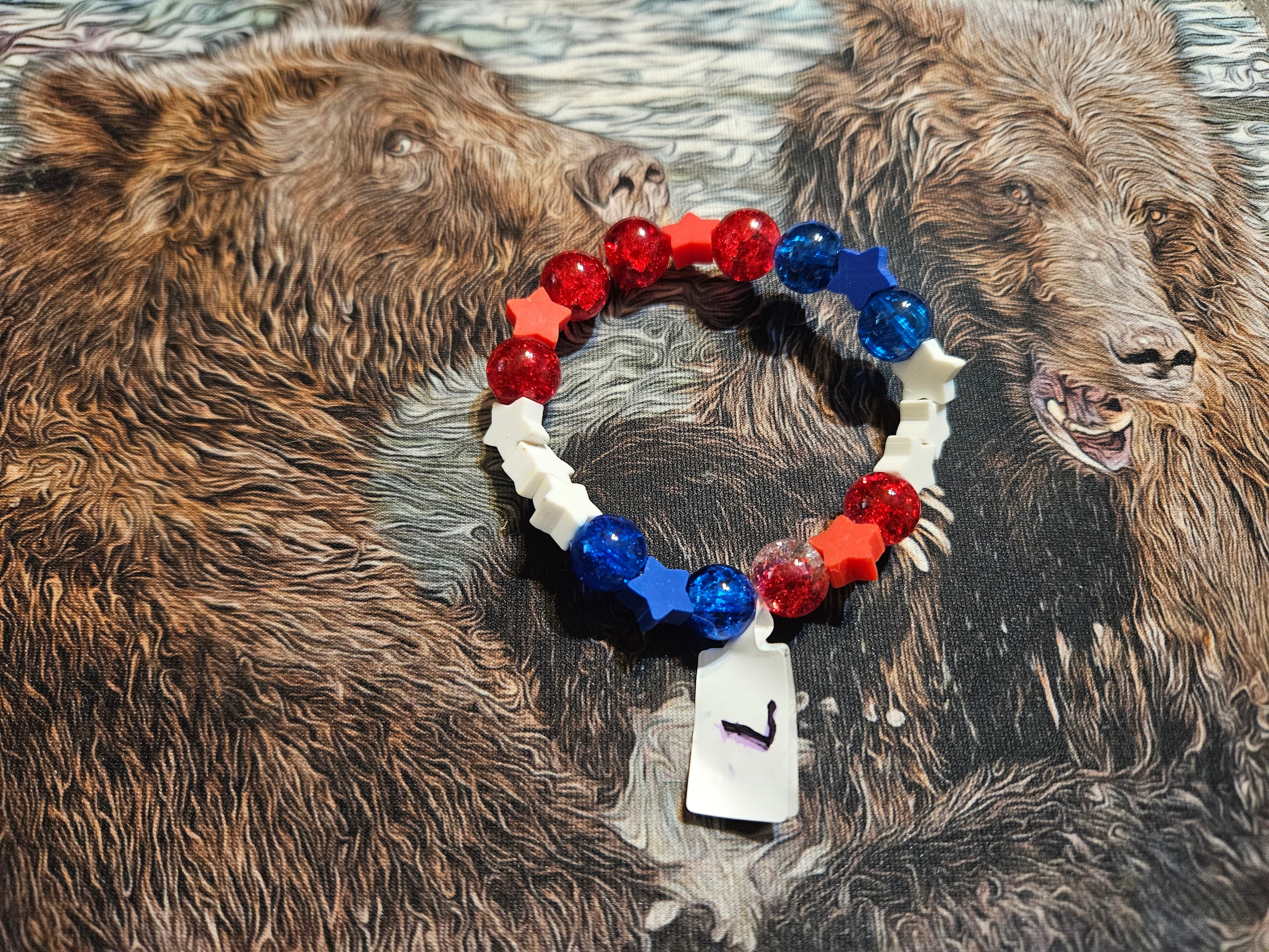 4th of July bracelet