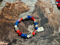 4th of July handmade bracelet