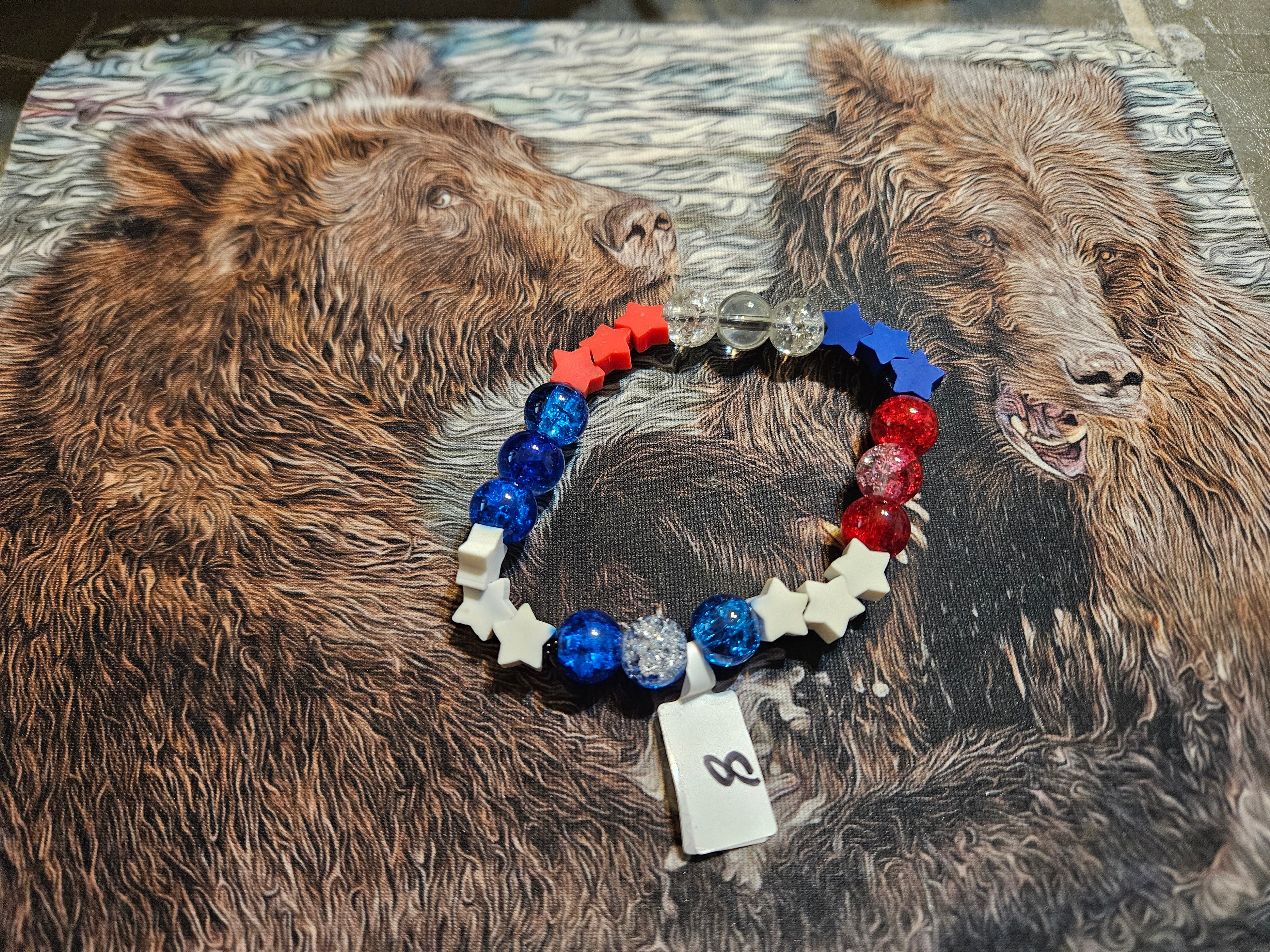 4th of July bracelet