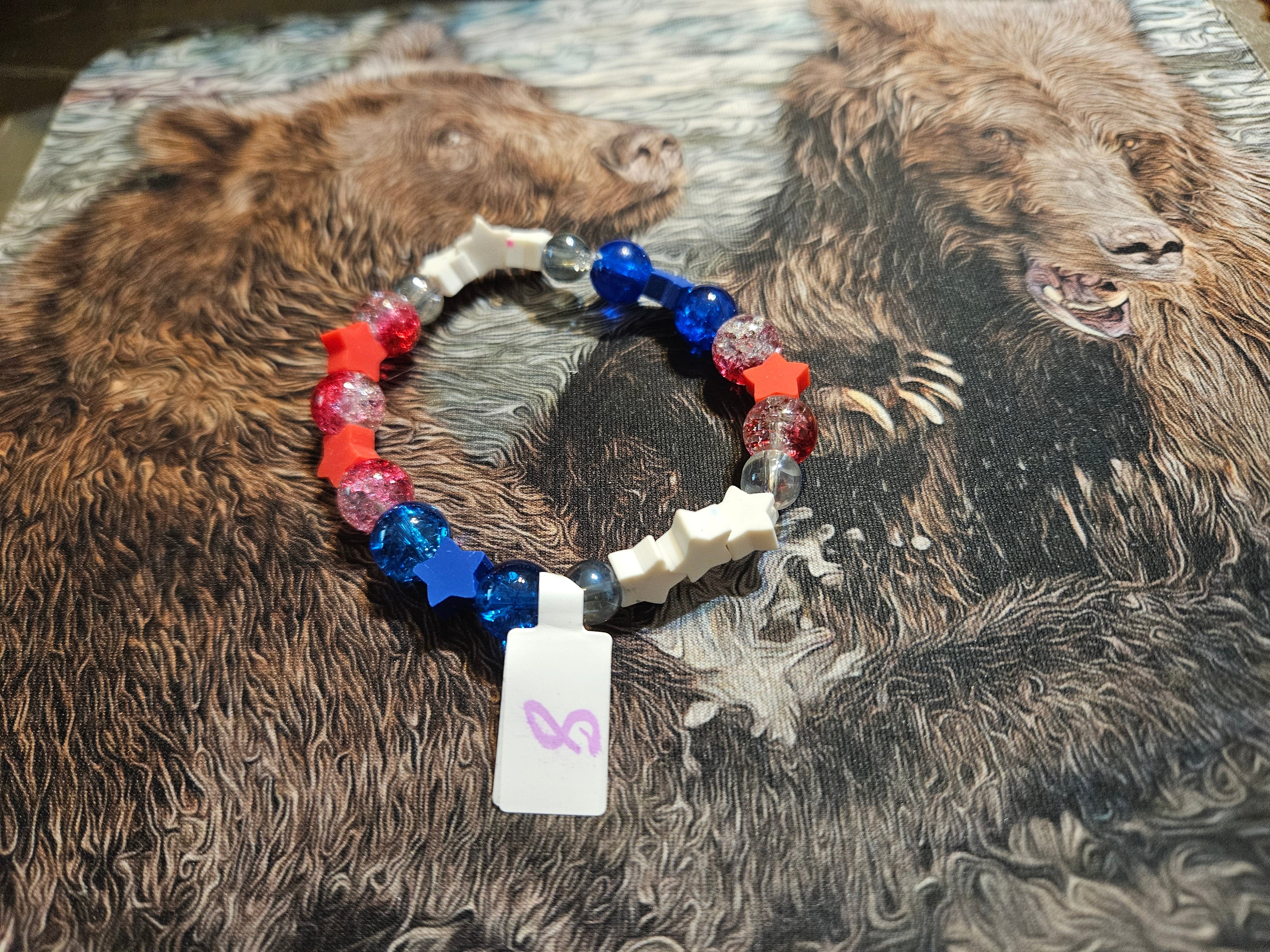4th of July bracelet